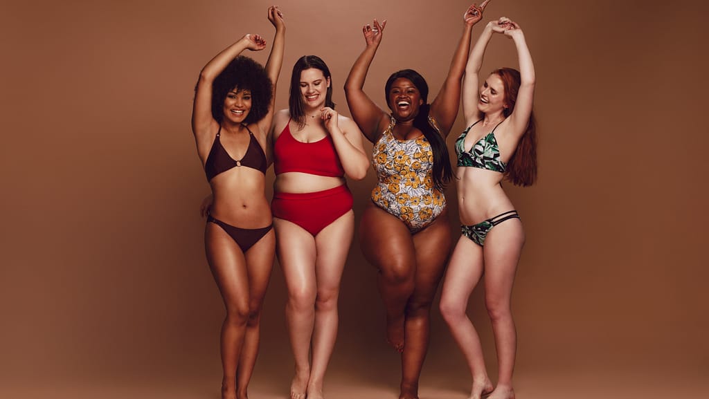 diverse body types to highlight the importance of personal preferences.