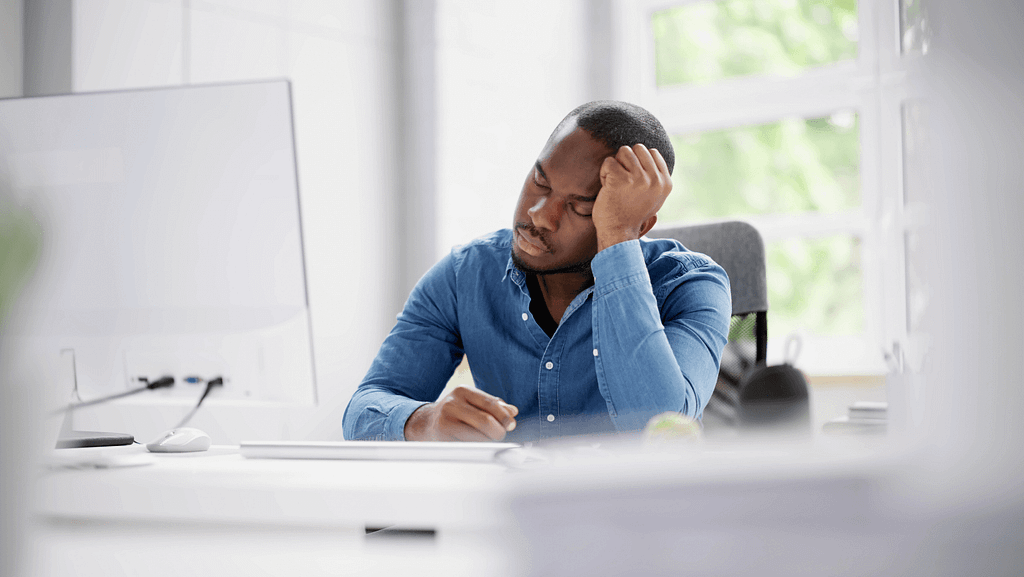 Not Managing Stress and Sleep​